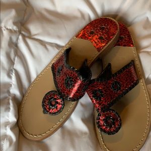 Jack Rogers mint sandals